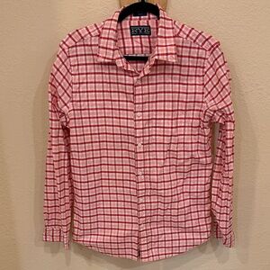 Rye Red and White Plaid Men's Shirt